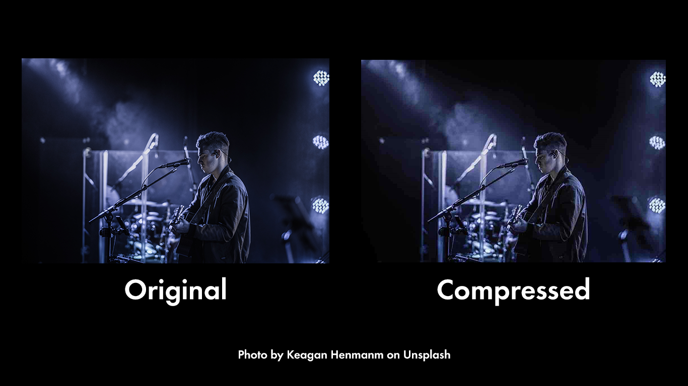 Original vs Compressed Images